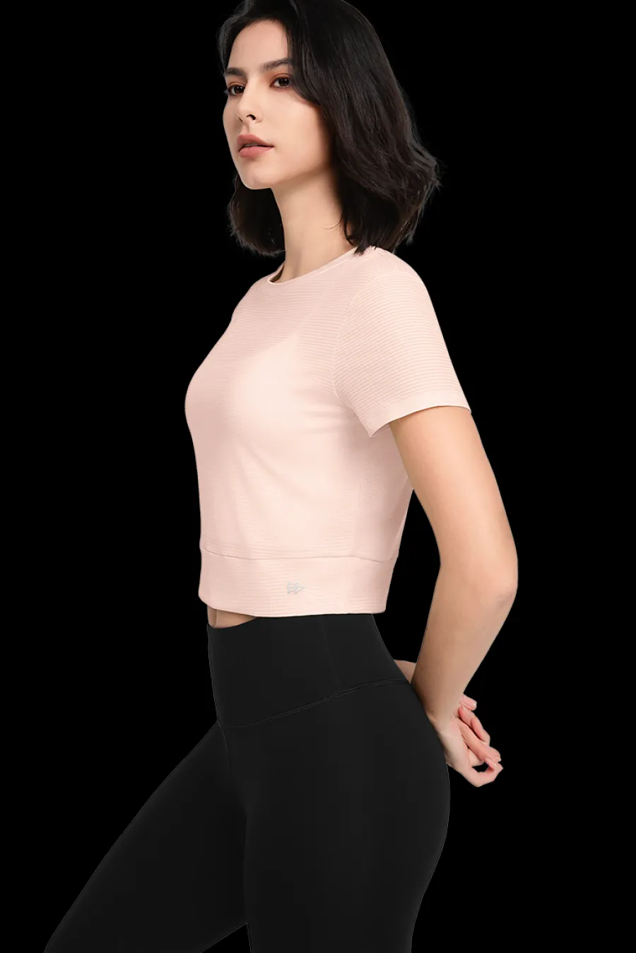 Yvette Crop T-Shirt Lina Pink Online