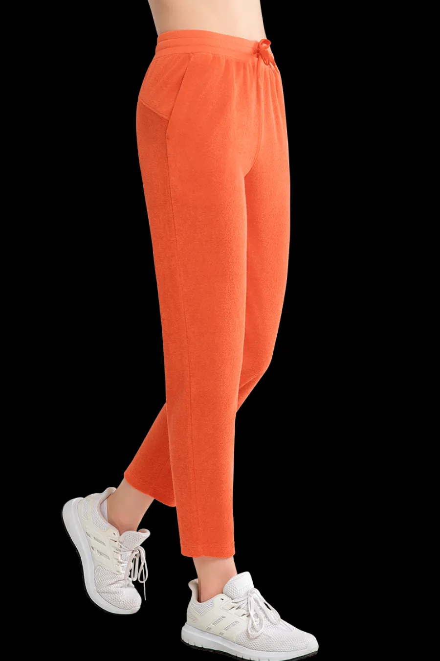 Yvette Frottee Leisure Pants Franzi Orange Sale