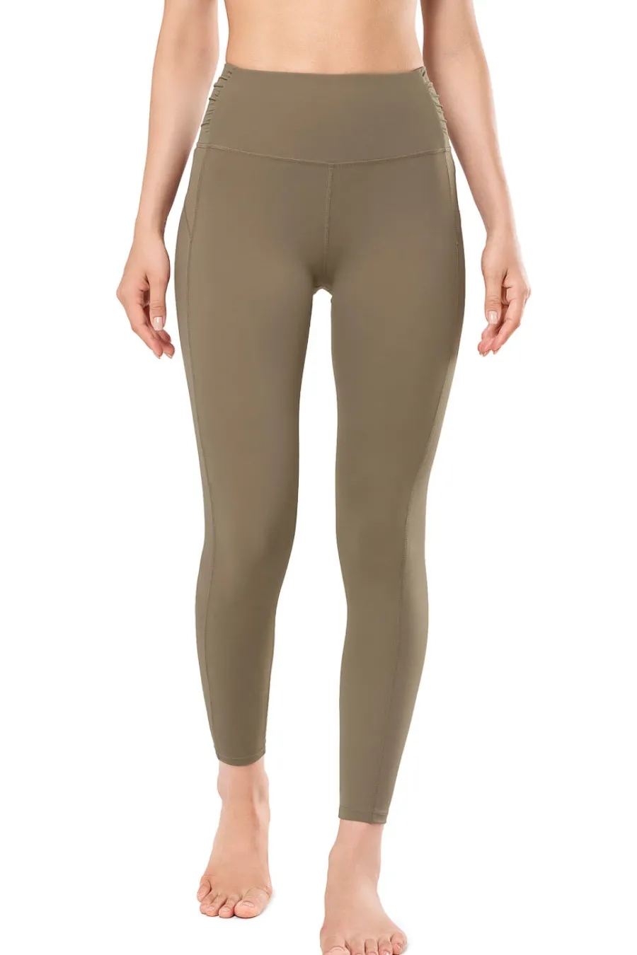 Yvette Leggings Fabi DarkBrown Fashion