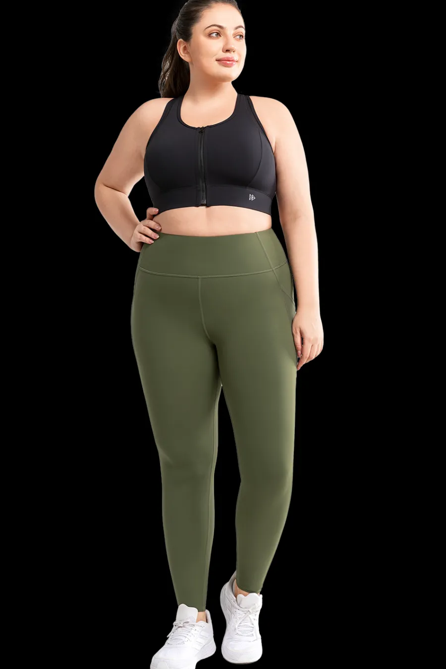 leggings_hazel_3.webp Yvette Leggings Hazel DarkGreen Hot