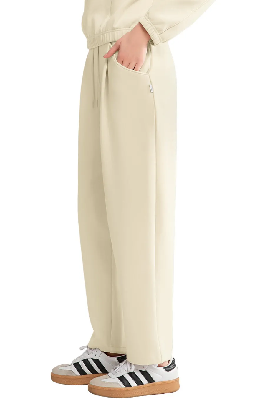 Yvette Leisure Pants Mia OffWhite New