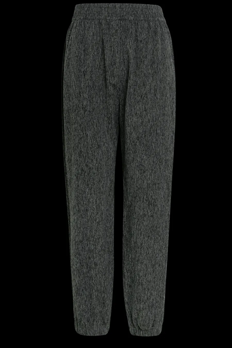 Yvette Leisure Pants Ruffles Gray Clearance
