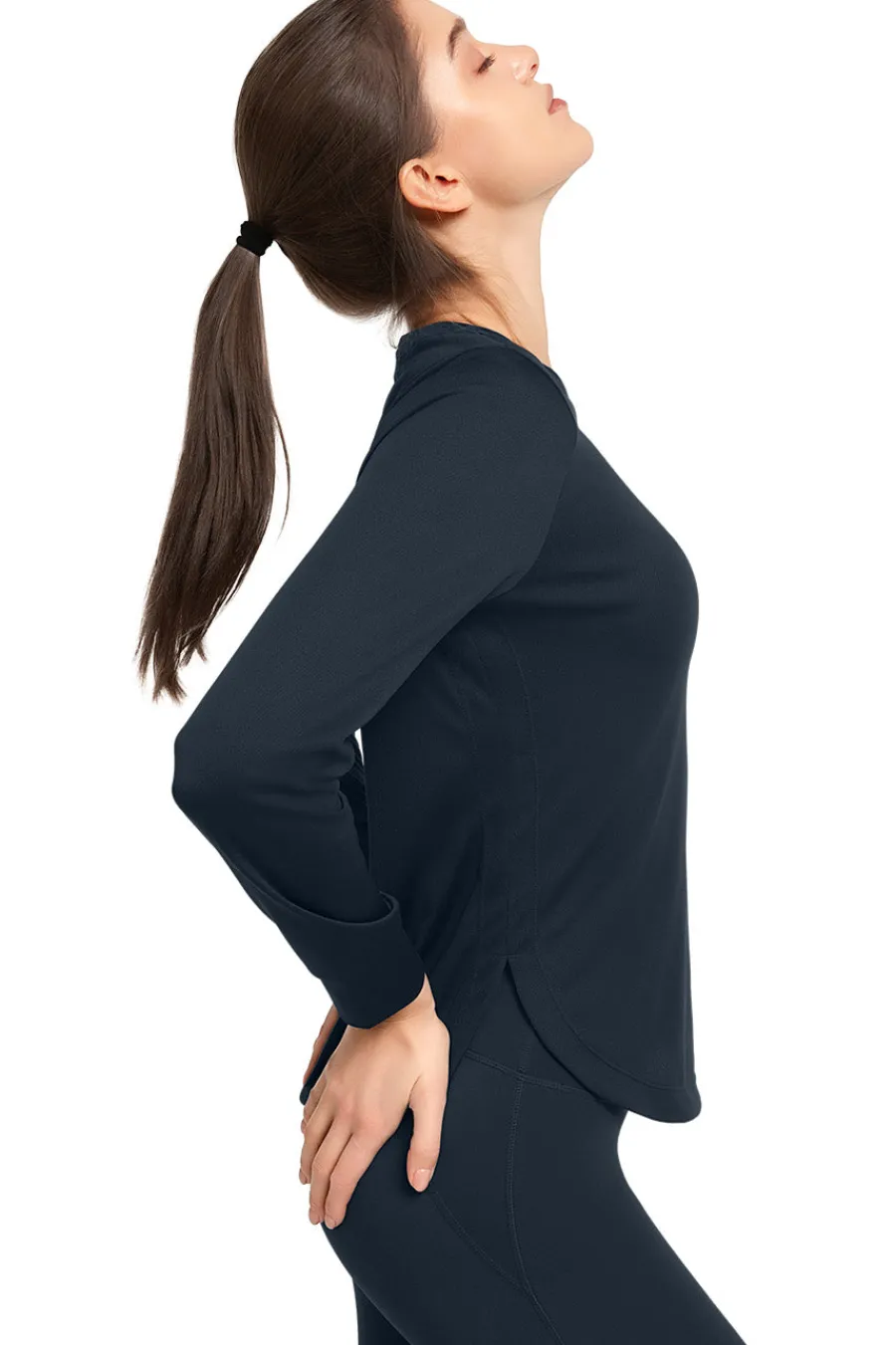 Yvette Longsleeve Ellen Navy Online