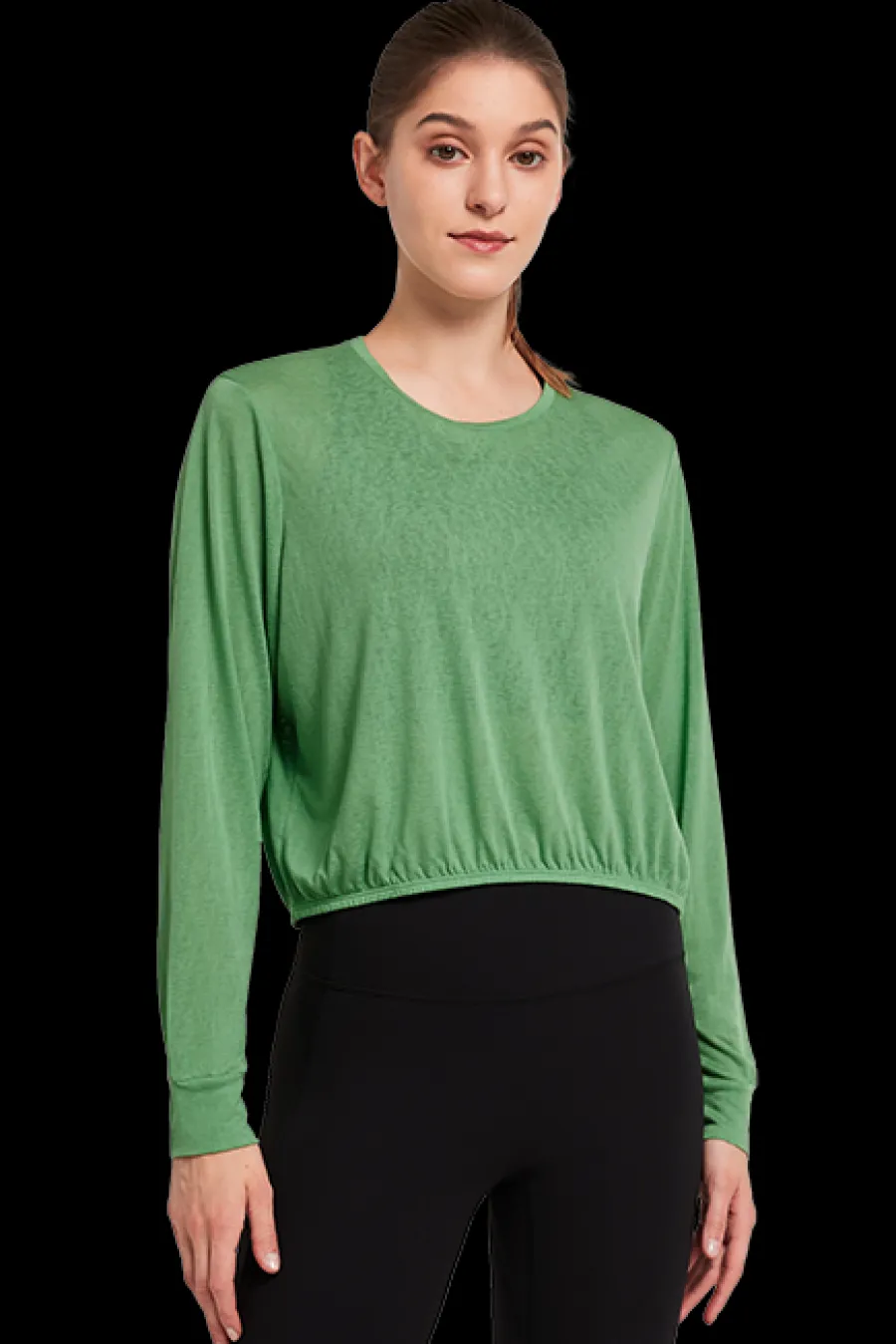 Yvette Longsleeve Flora Green New
