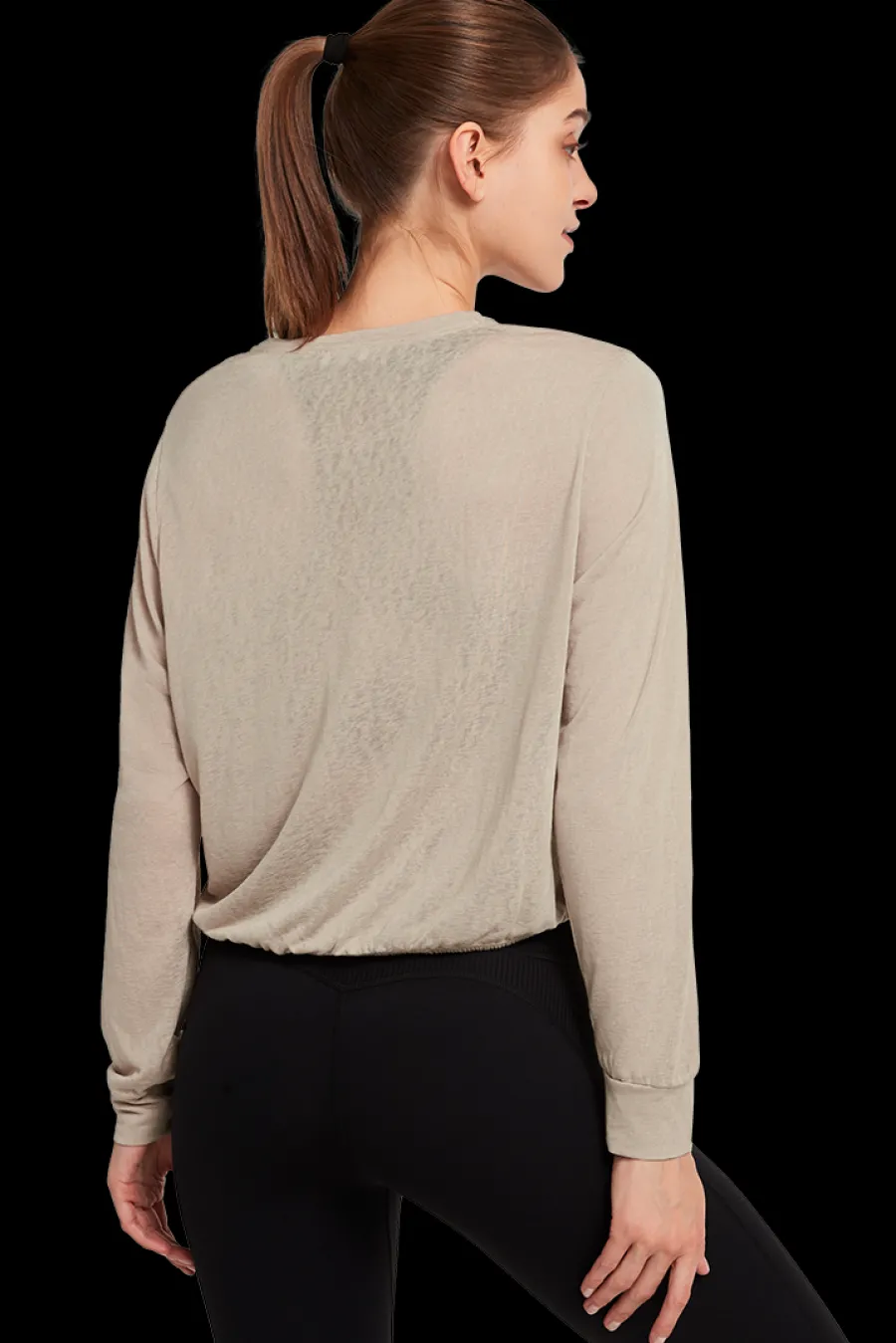 Yvette Longsleeve Flora LightBrown Discount