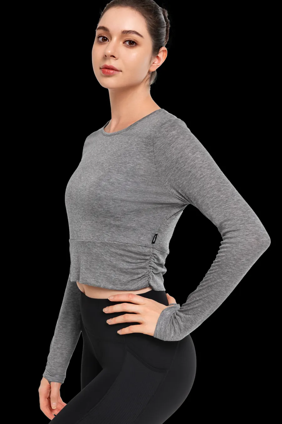 Yvette Longsleeve Kala MelangeGray Best