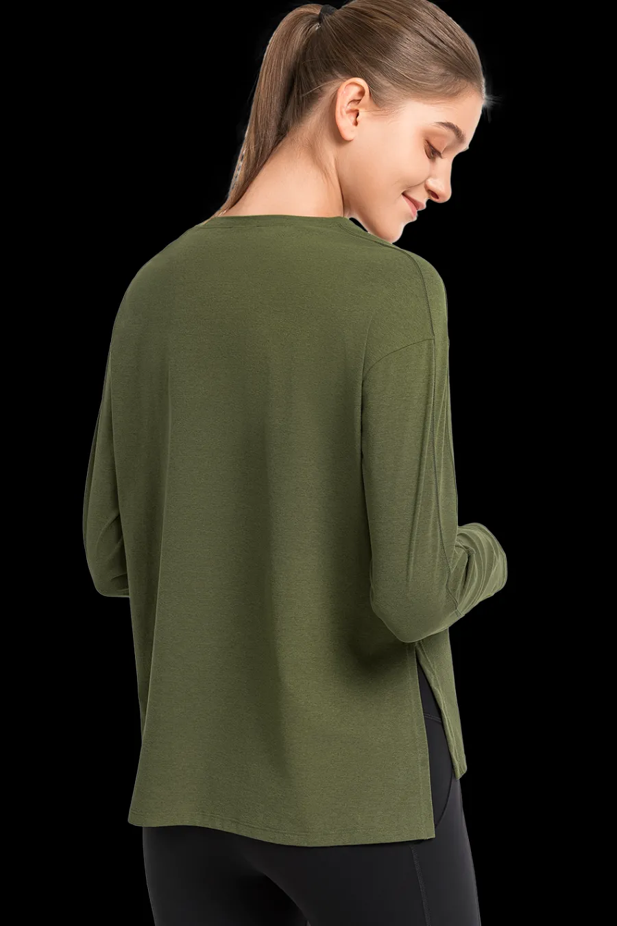 Yvette Longsleeve Sheila DarkGreen Sale