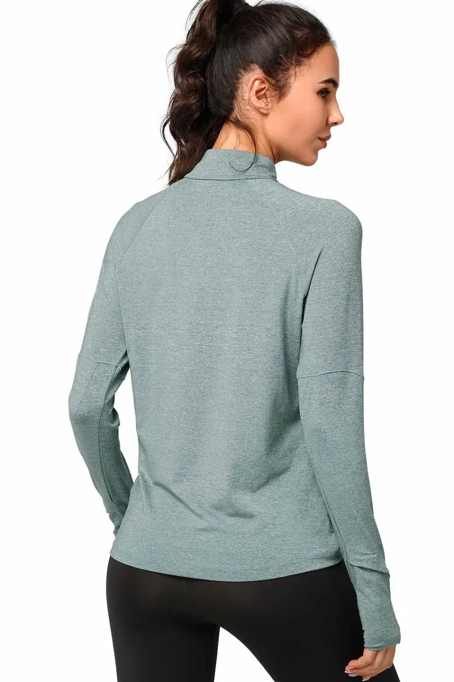 Yvette Longsleeve Yama Green Fashion
