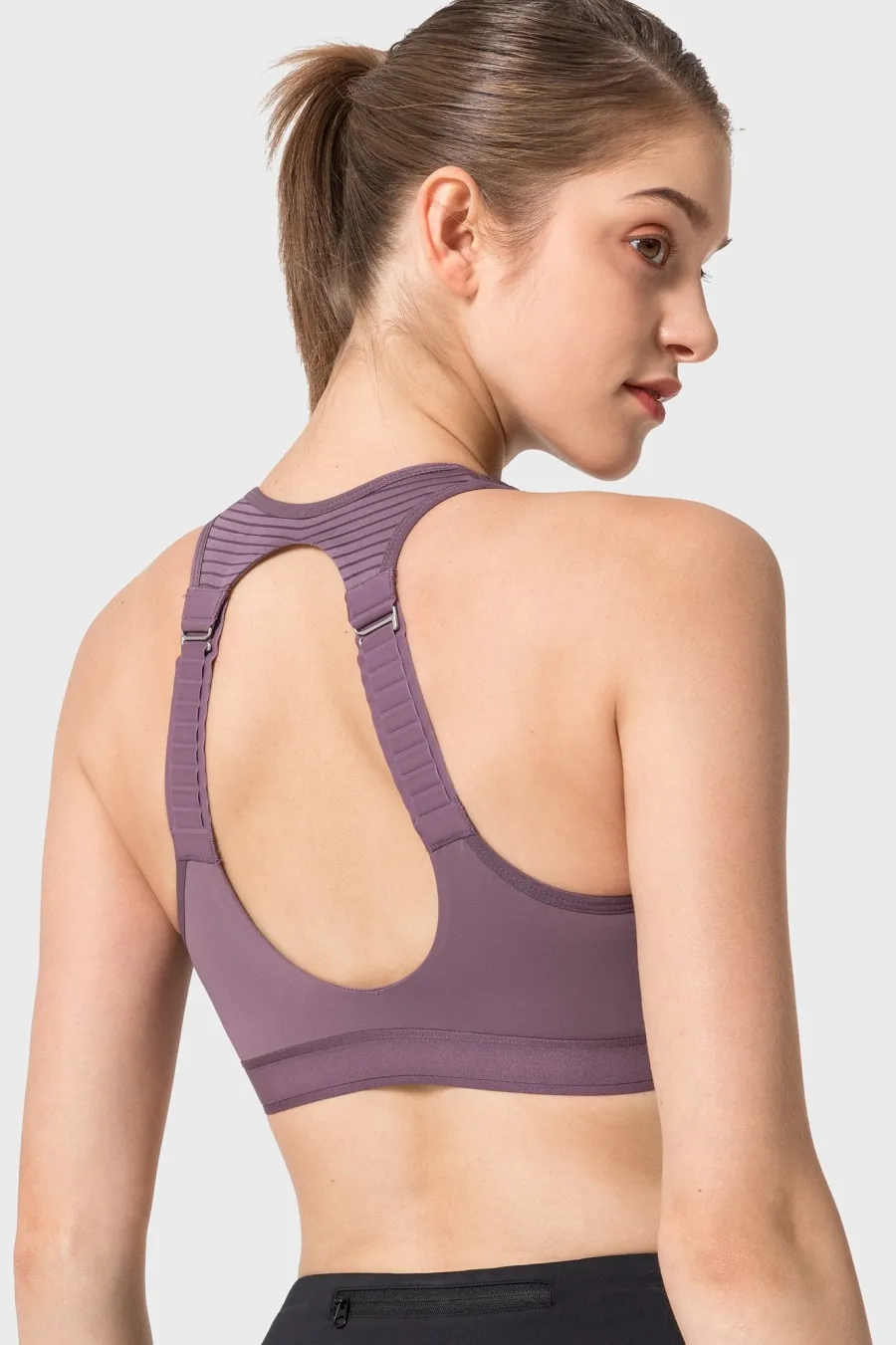 Yvette Sport-BH Active Padded Purple Sale