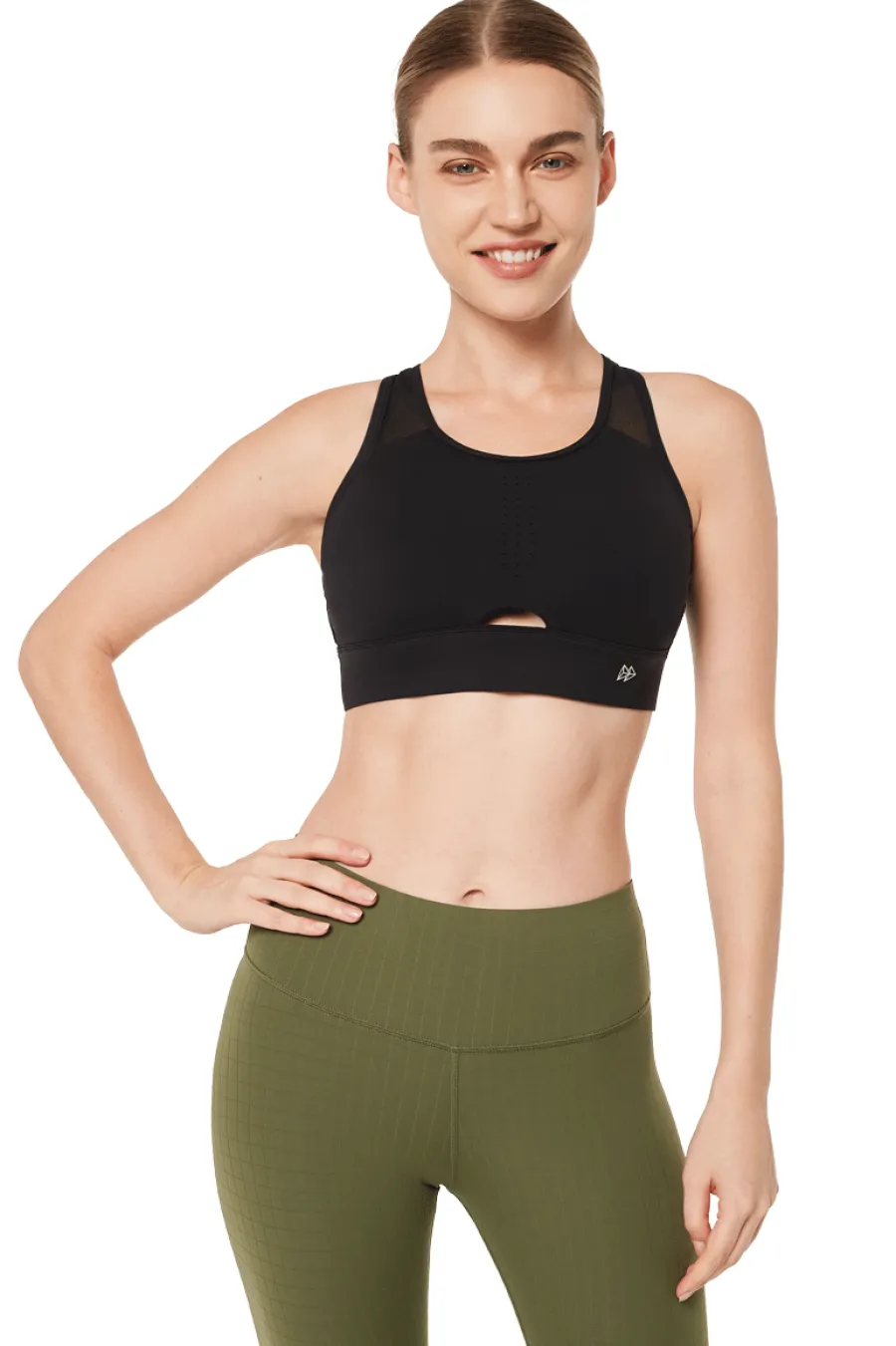 Yvette Sport-BH Carrie Black Hot