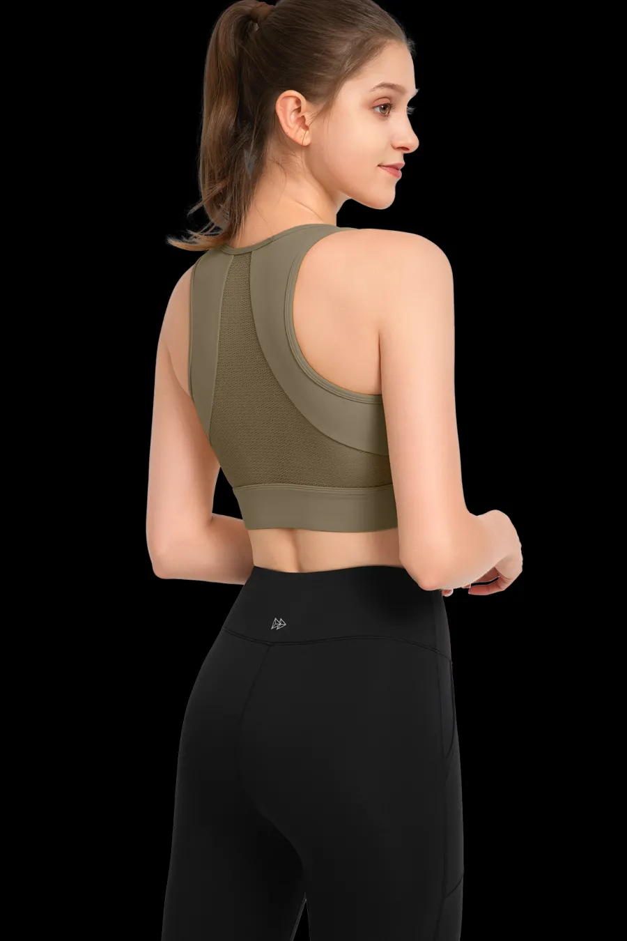 Yvette Sport-BH Emily DarkBrown Clearance