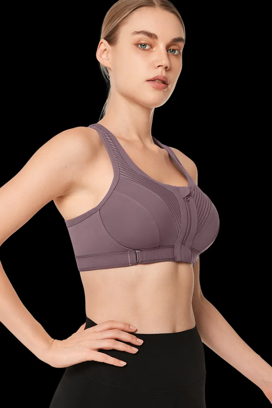 Yvette Sport-BH Functional Purple Hot