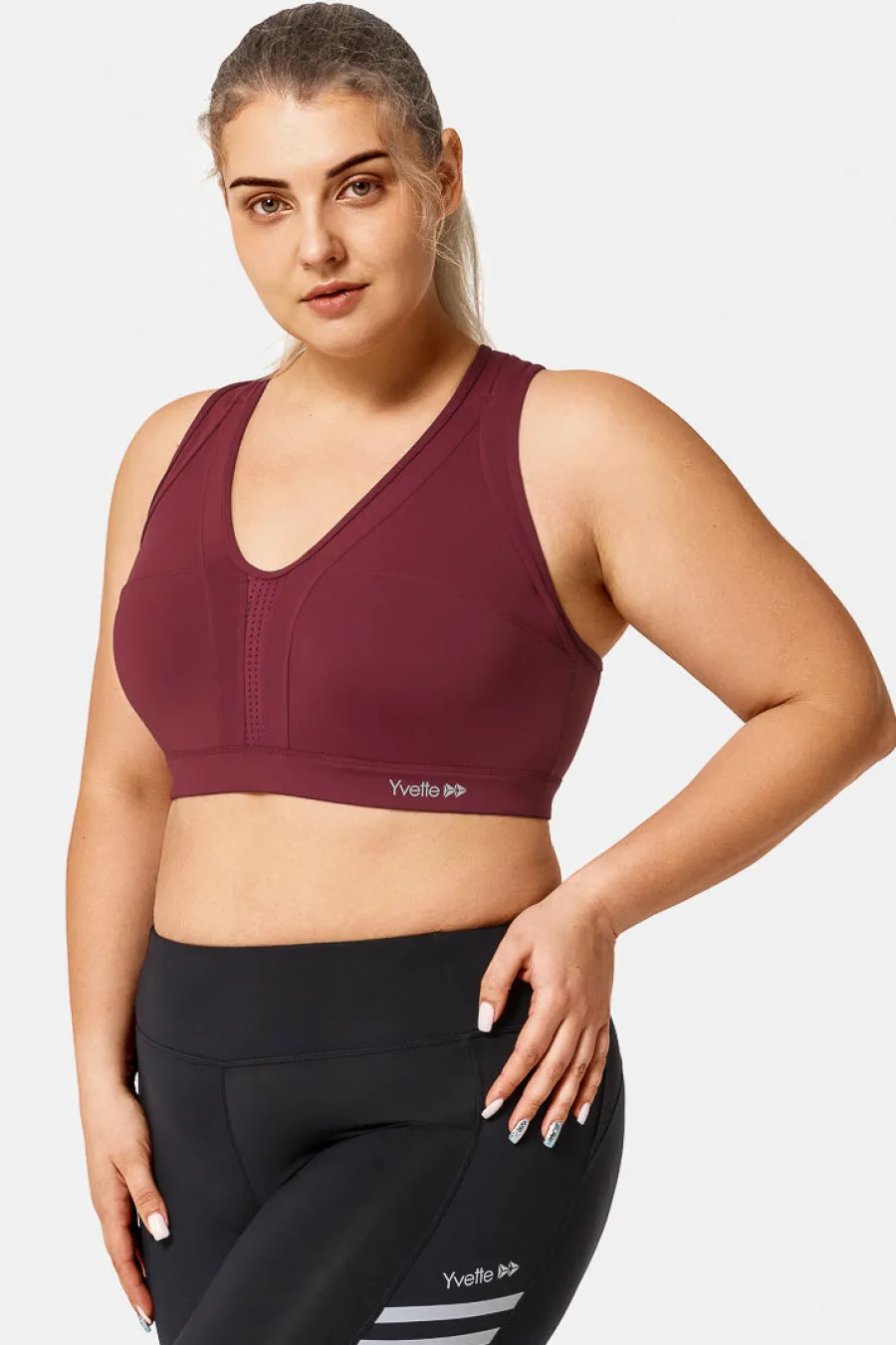Yvette Sport-BH High Support Red Sale