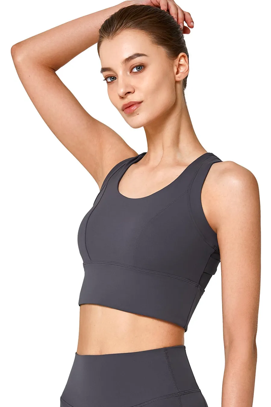 Yvette Sport-BH Lilly Dark Gray DarkGray Hot
