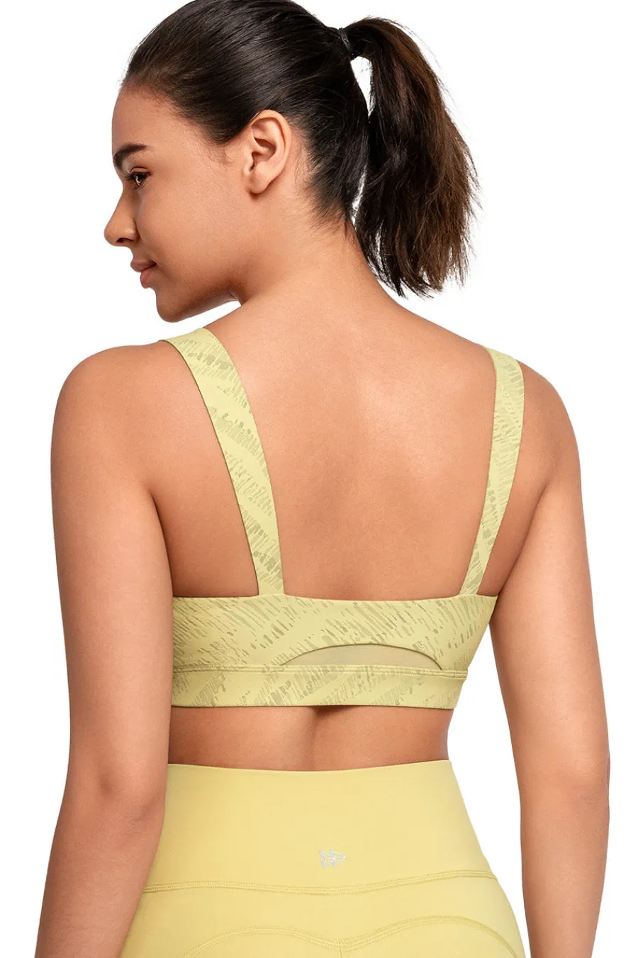 Yvette Sport-BH Malika Yellow Clearance