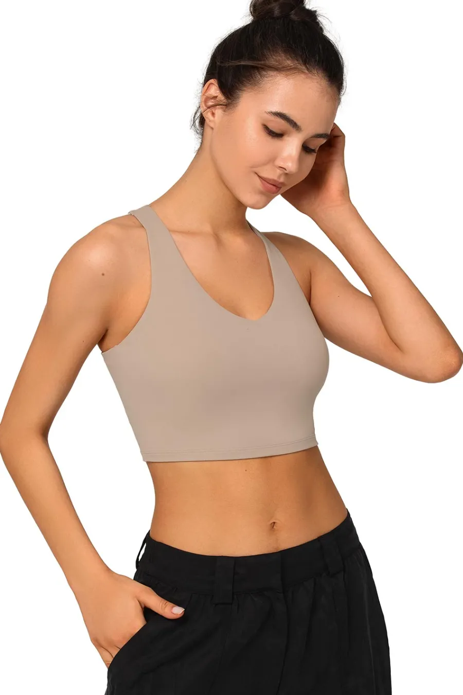 Yvette Sport-BH Marwa Brown Sale