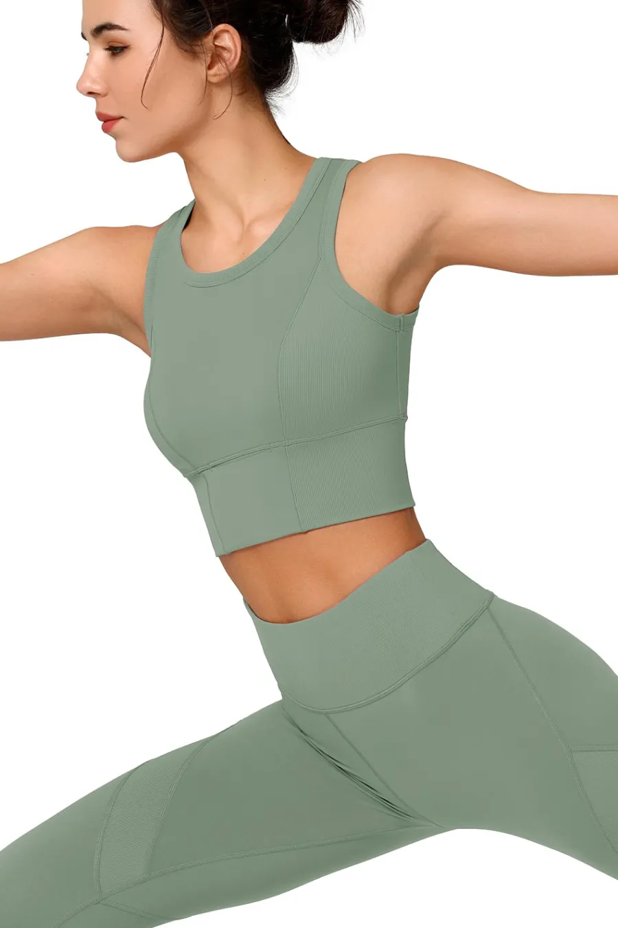 Yvette Sport-BH Pearl Green Fashion