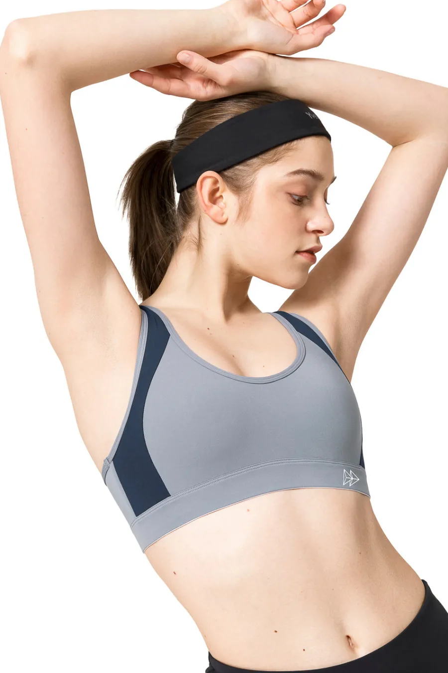 Yvette Sport-BH Strong Gray/Navy Online