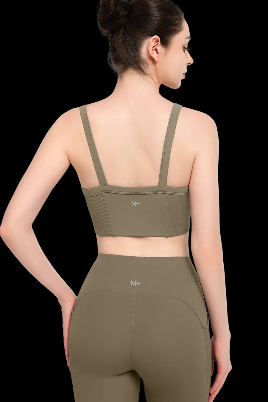 Yvette Sport-BH Top Alani DarkBrown Sale