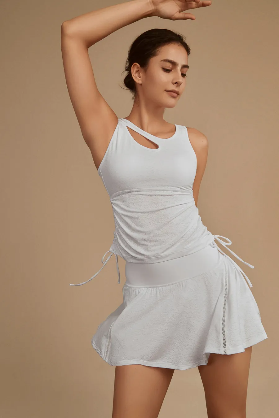 Yvette Sport-BH Top Champ White Sale