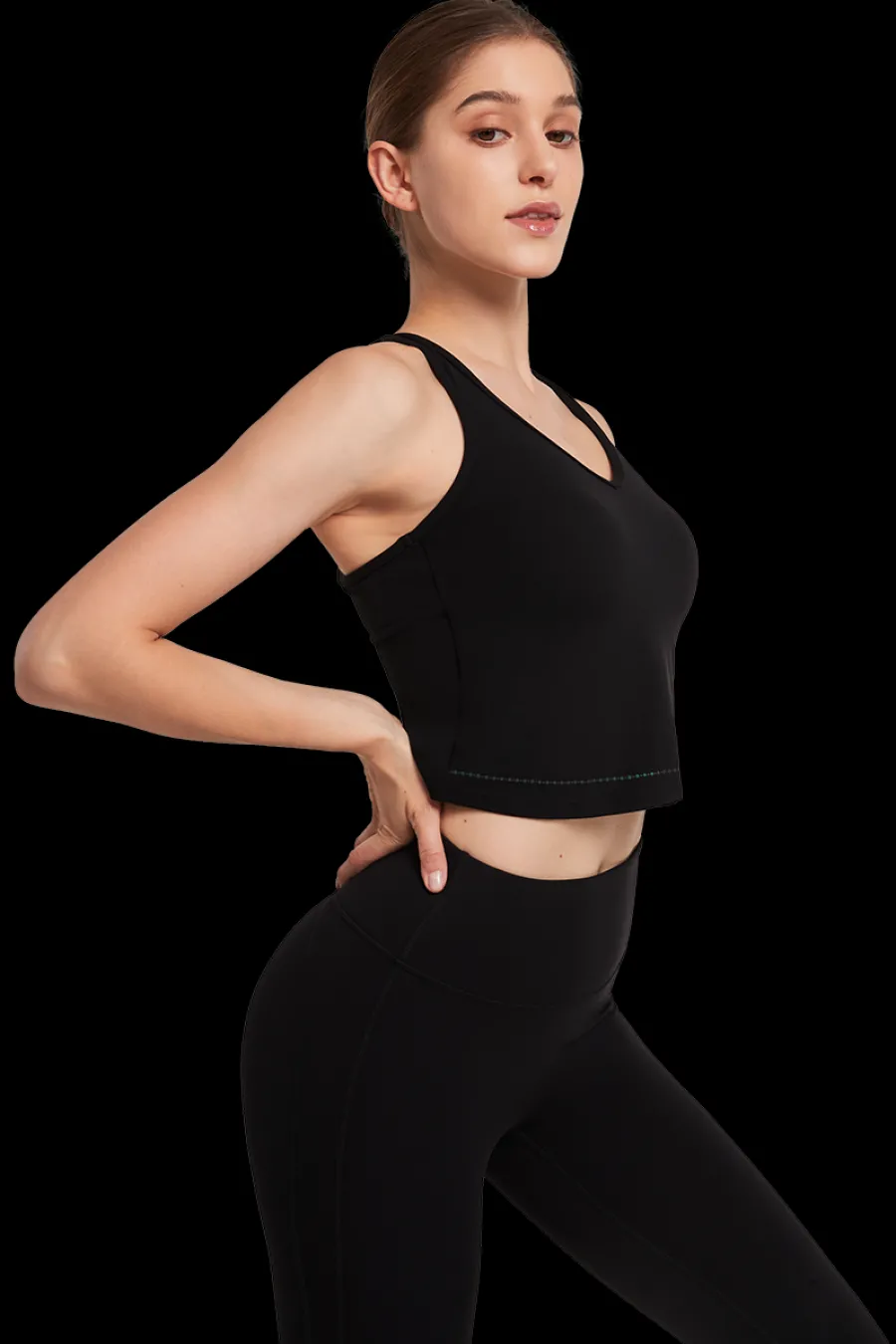 Yvette Sport-BH Top Nalia Black Outlet