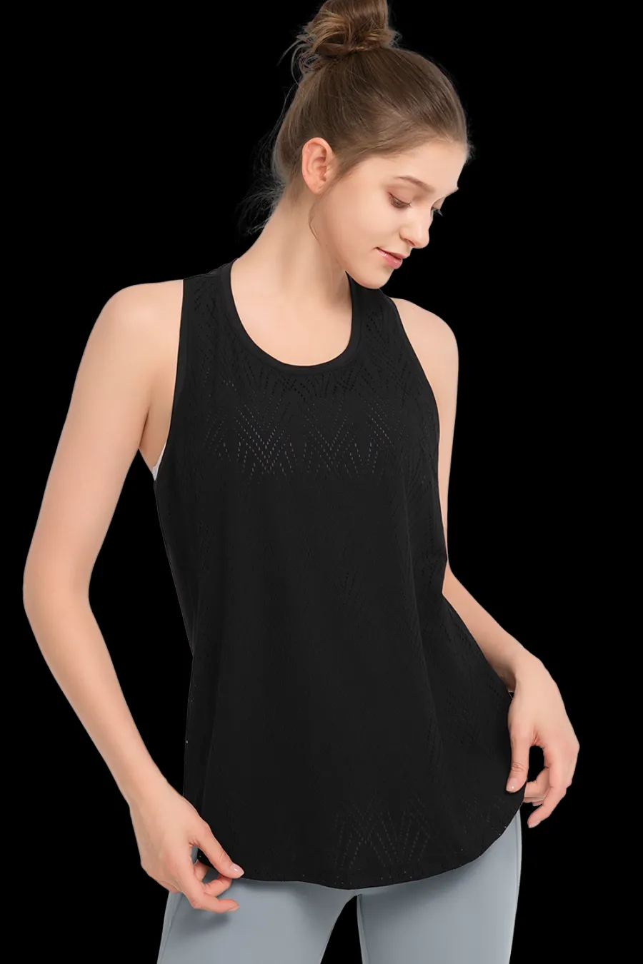 Yvette Tank Top Laura Black Online