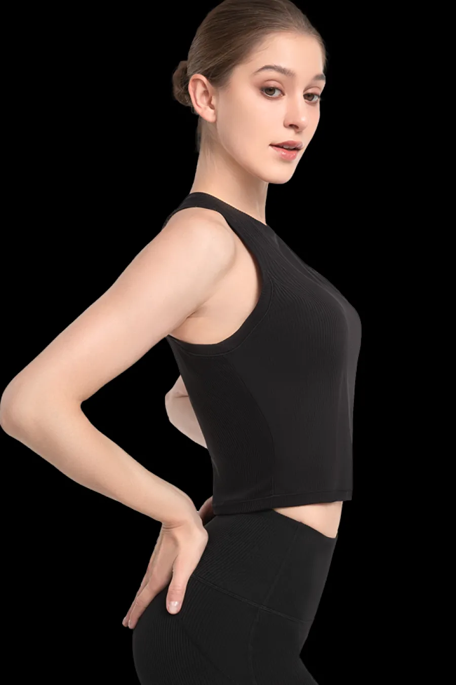 Yvette Tank Top Sabi Black Online