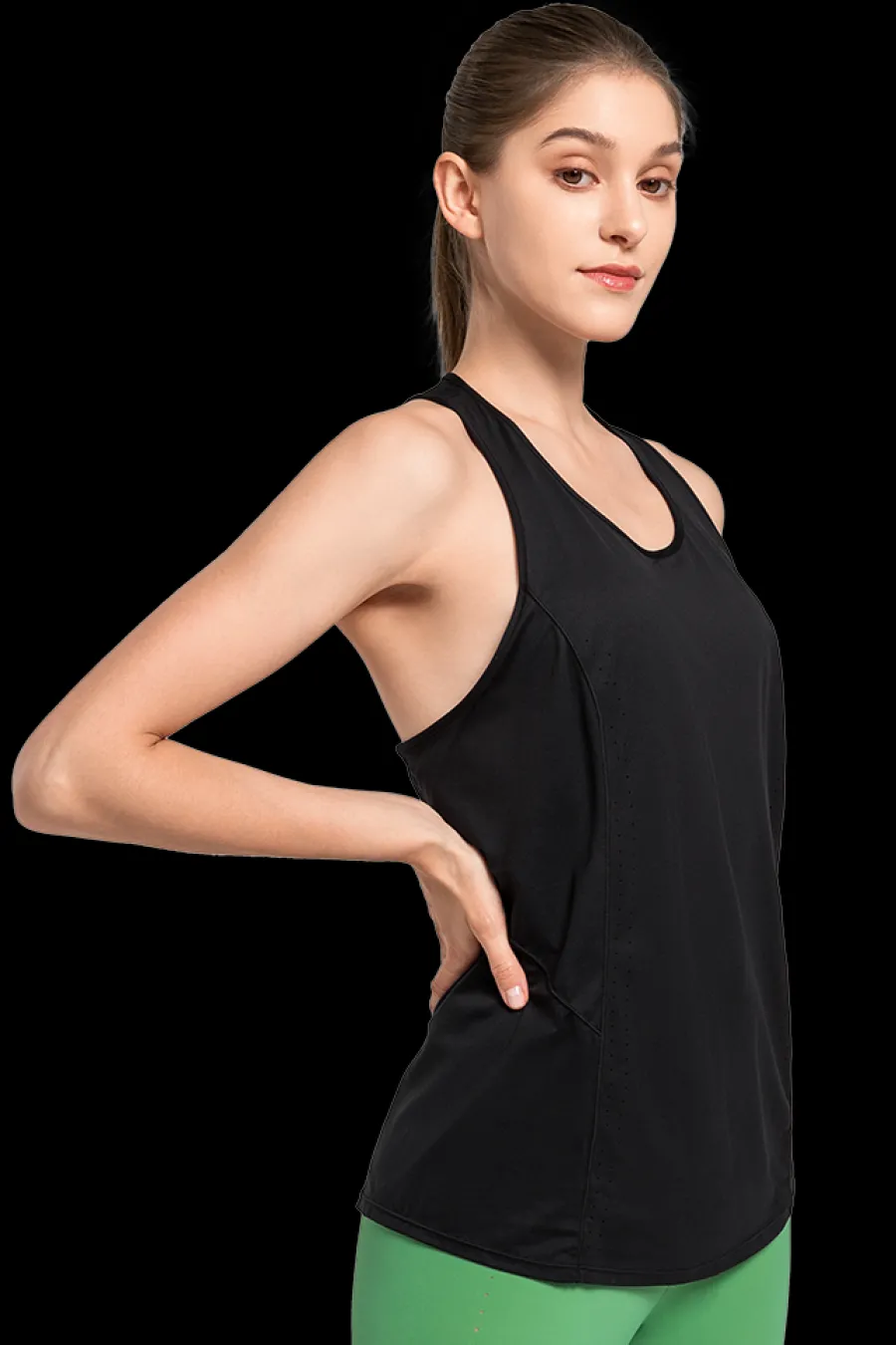 Yvette Tank Top Tilly Black Best