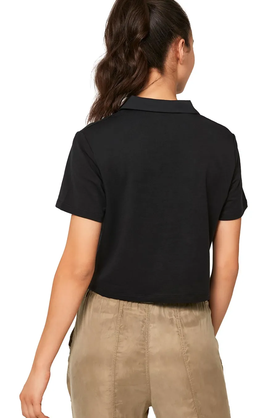 Yvette T-Shirt Miri Black Fashion