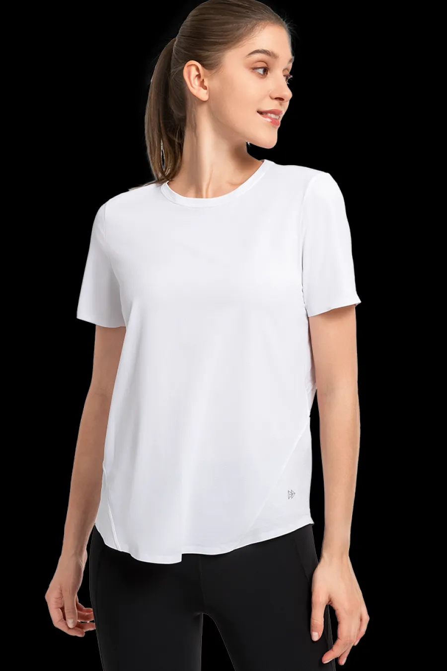 Yvette T-Shirt Moni White Hot