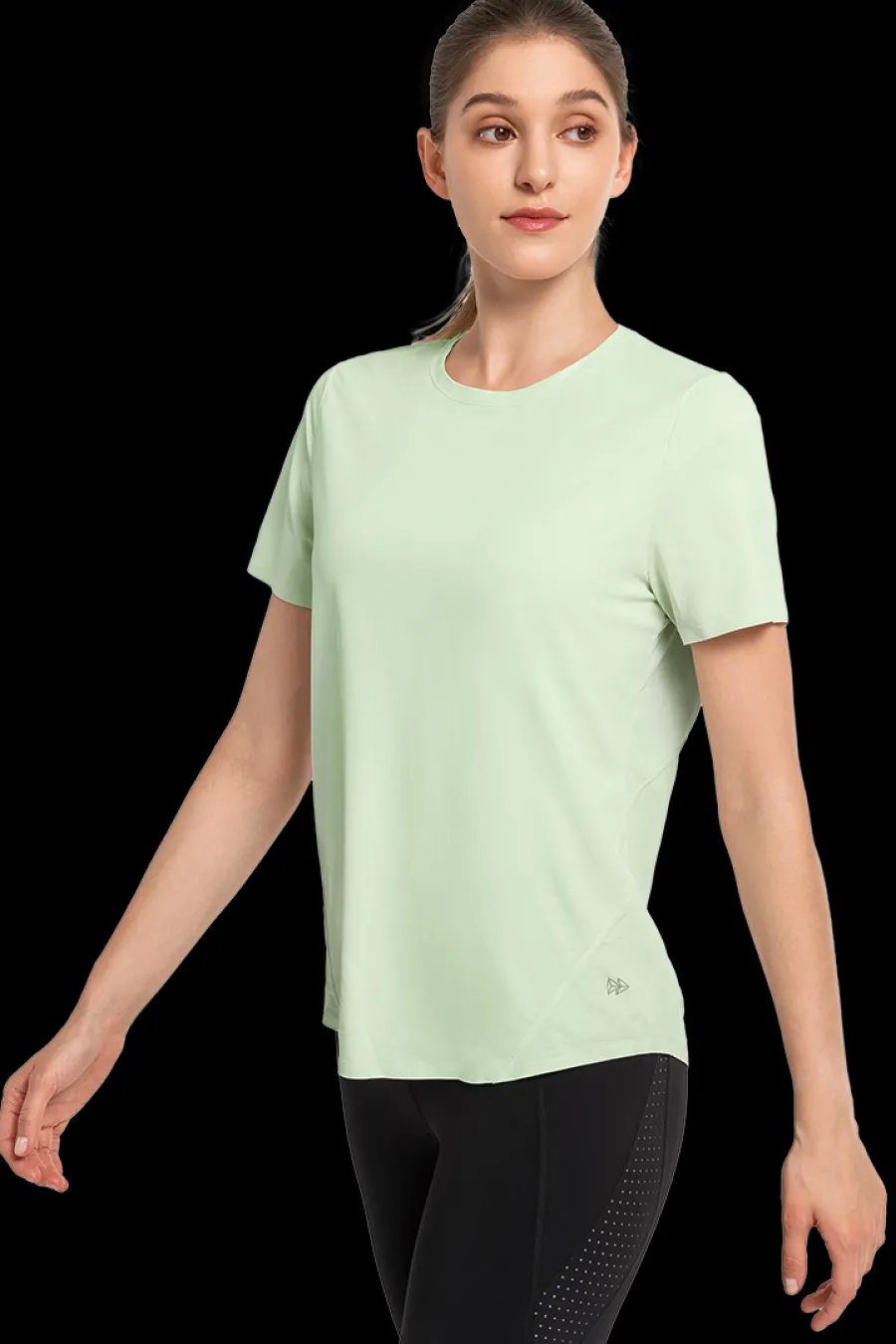 Yvette T-Shirt Moni LightGreen Hot