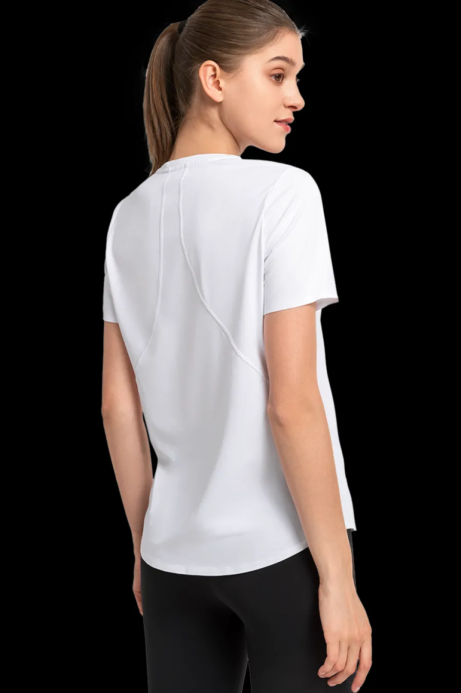 Yvette T-Shirt Moni White Hot
