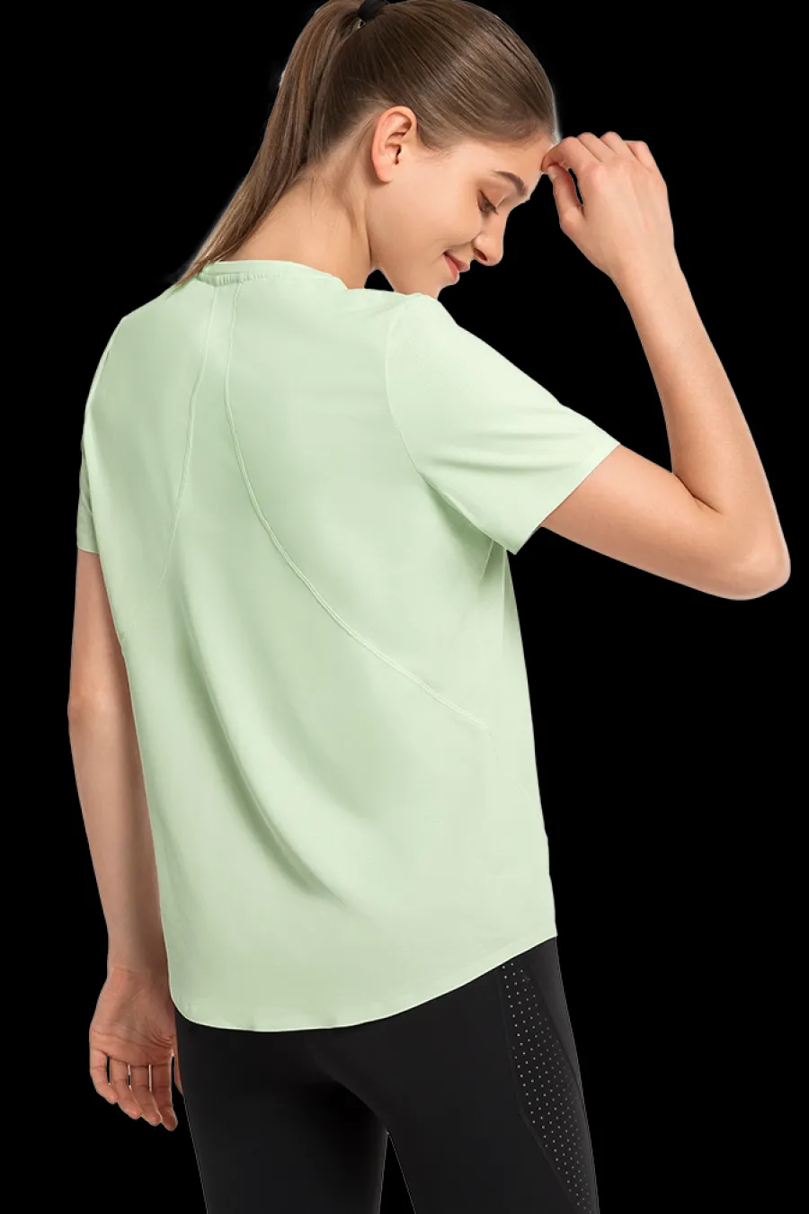 Yvette T-Shirt Moni LightGreen Hot
