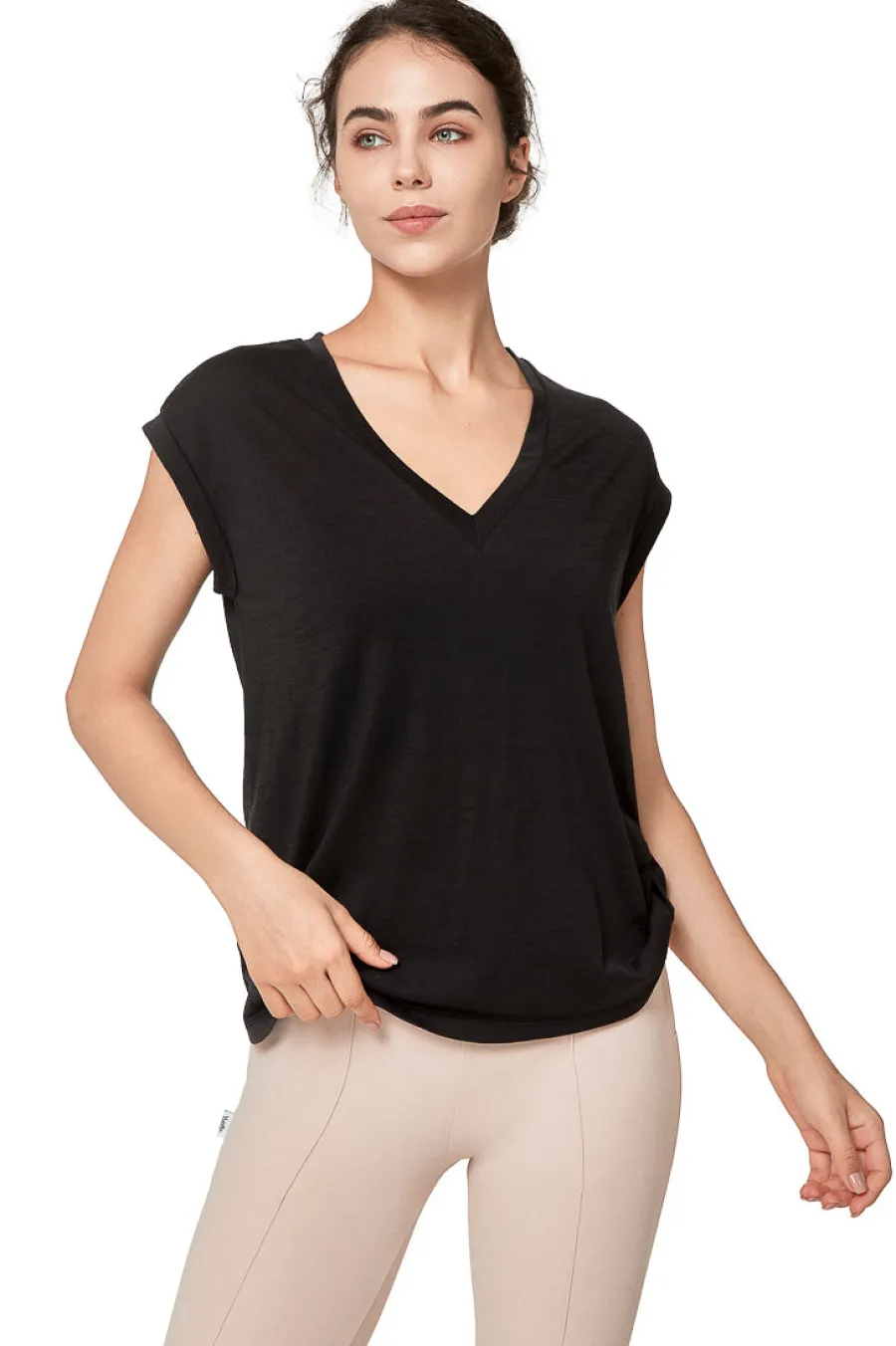 Yvette T-Shirt Myra Black New