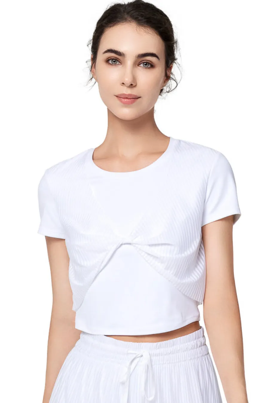 Yvette T-Shirt Nika White Best